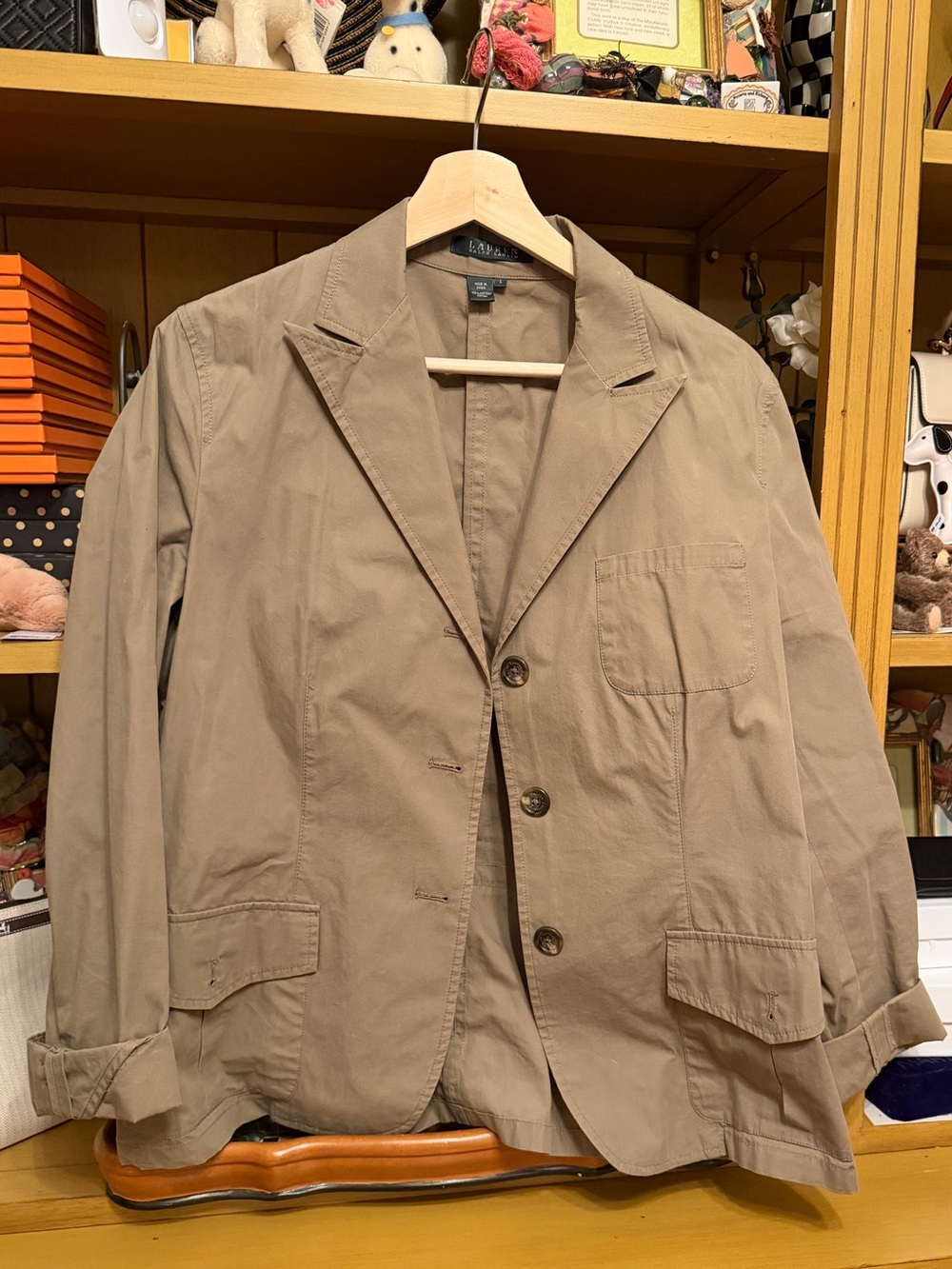 Ralph Lauren Khaki Blazer/jacket